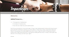 Desktop Screenshot of impactivism.org